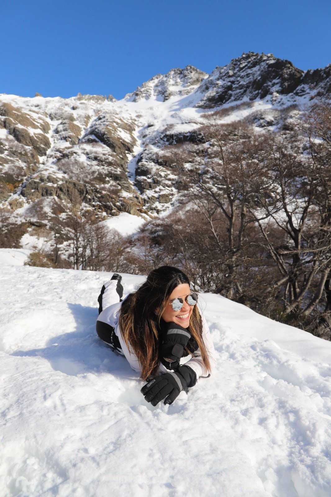Chica en la nieve