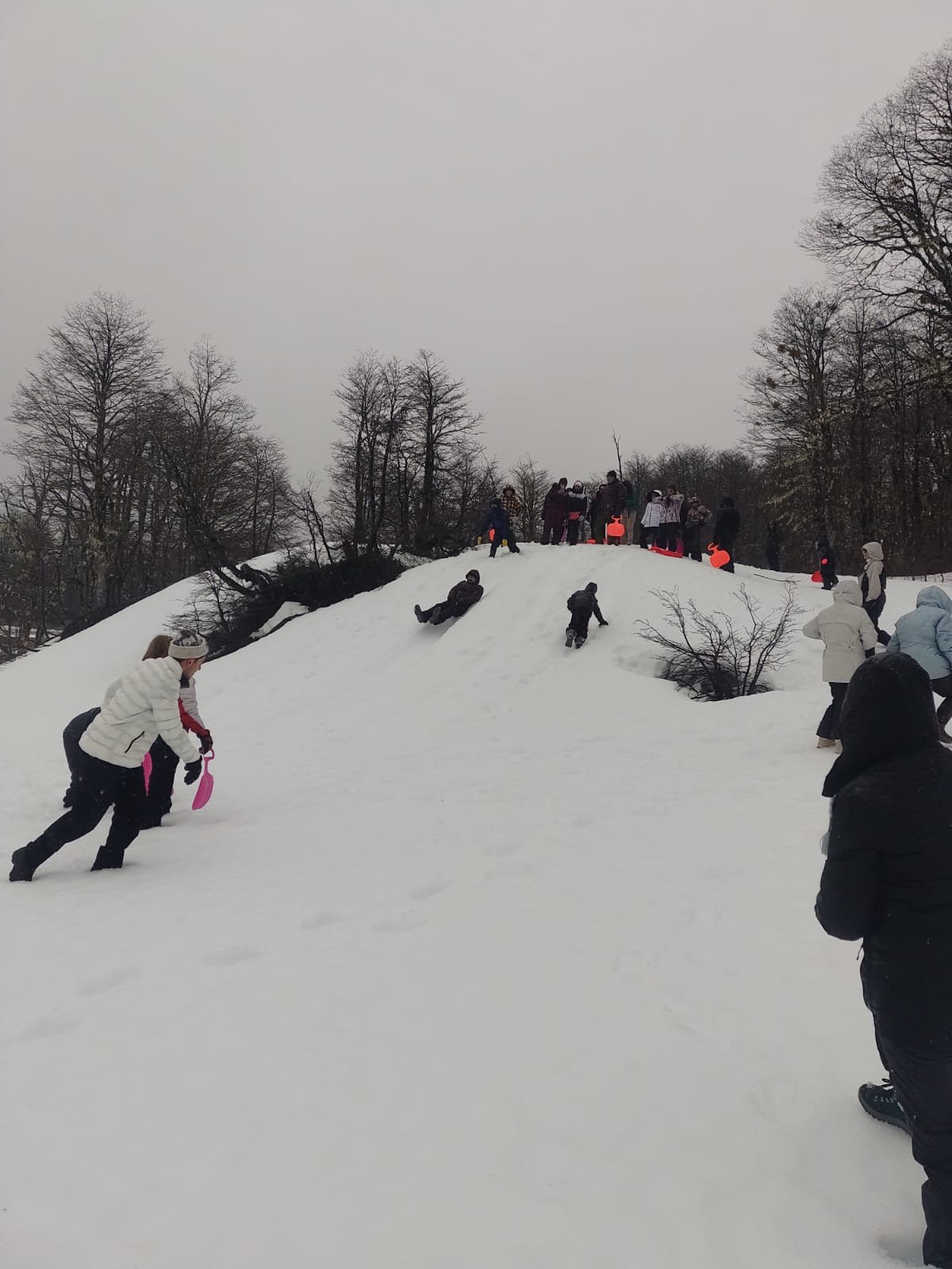 Nieve al Límite em Bariloche, foto real de passageiros da Terramar Patagônia
