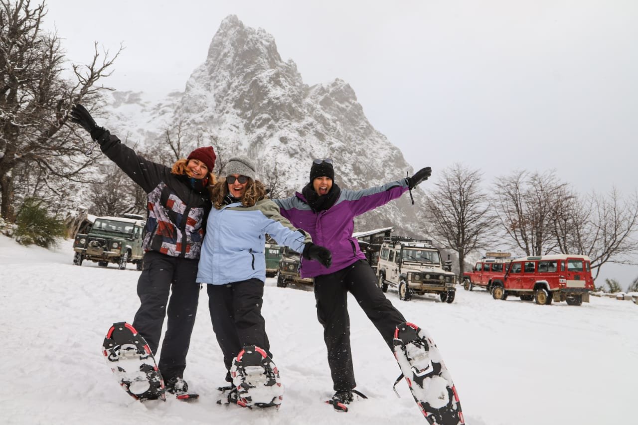 Roca Negra raquetas de nieve Bariloche excursión